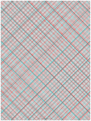 3d Paper - 10x10 Grid With Small Offset