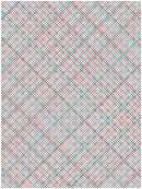 3d Paper - 10x10 Grid With Medium Offset