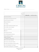 Symptom Checklist Printable pdf