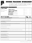 College Degree Tracking Worksheet - Fort Lewis College
