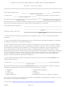 Affidavit Of The Supervisor Of A Home Education Program