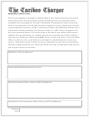 Scholarship Reference Letter Form