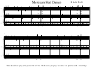 Black Belt (mexican Hat Dance) Piano Sheet Music
