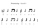 Drumming - Level 1-7