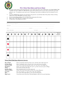 Printable Poker Run Score Sheets