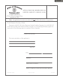 Application For Reservation Of Limited Liability Company Name - Tennessee Secretary Of State