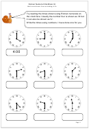 Roman Numeral Time Worksheet With Answer Key
