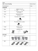 One To One Counting Math Worksheet