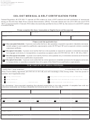 Cdl Dot Medical & Self Certification Form
