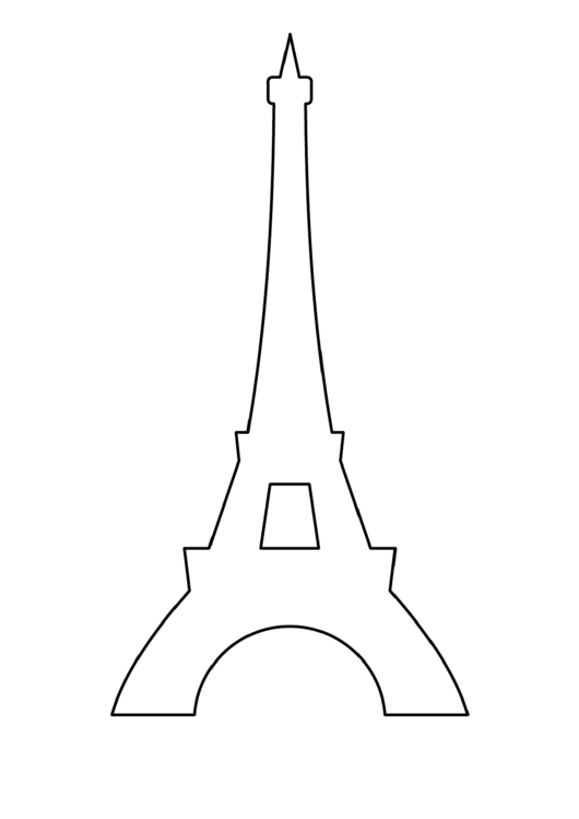 Eiffel Tower Pattern Printable pdf