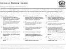 Retirement Planning Checklist Printable pdf