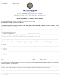 Mississippi Llc Certificate Of Formation