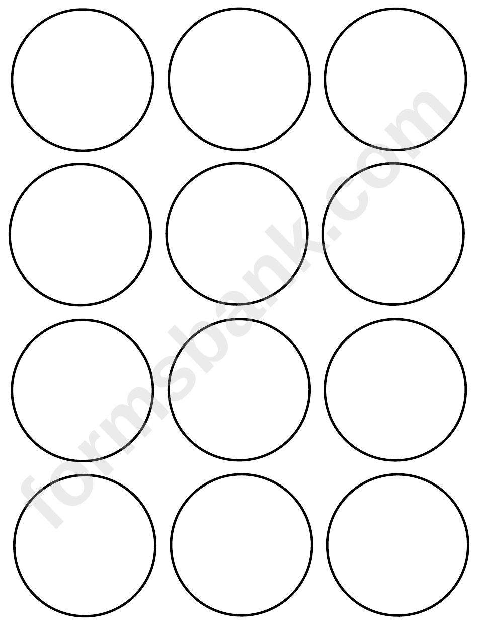 Cookie Template Printable Pdf Download