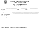 Teacher Of Record Change Request Form For High School Teachers Only