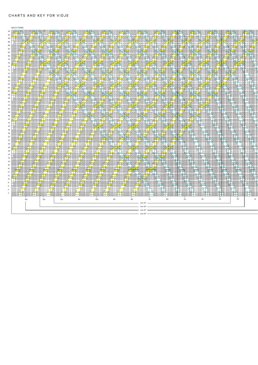 Vidje Knitting Chart And Key Printable pdf