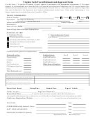 Virginia Tech Travel Estimate And Approval Form