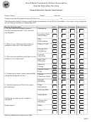 General Education Teacher Questionnaire
