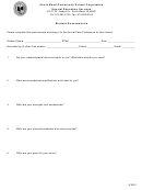Student Questionnaire