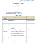 Example Process Agenda Printable pdf