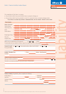 Public / Products Liability Incident Report Form Printable pdf