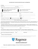 Form 4361 Wa - Regence Authorization To Disclose Protected Health Information