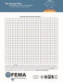 Fire Escape Grid Worksheet