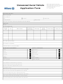 Application Form - Unmanned Aerial Vehicle