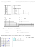 Linear Exponential Or Quadratic Exponent Worksheets