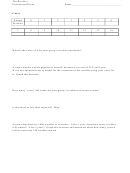 The Weebles Exponential Decay Exponent Worksheets