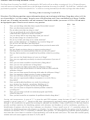 The Drug Abuse Screening Test Template (dast)