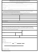 Da Form 5840 - Certificate Of Acceptance As Guardian Or Escort