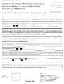 Form 18 - North Carolina Notice Of Accident To Employer