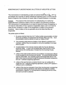 Memorandum Of Understanding On Letters Of Hire/offer Letters Printable pdf