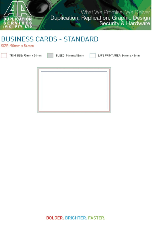 Business Cards Printable pdf