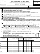 2013 Form 990 Or 990-ez (schedule A) - Public Charity Status And Public Support