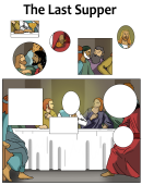 The Last Supper Puzzle Template