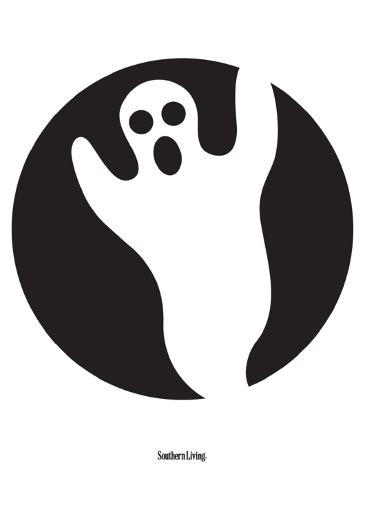 Howly Ghost Template Printable pdf