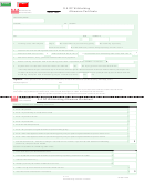 Fillable D-4 Dc Withholding Allowance Certificate Printable pdf