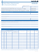 Form 50-246 - Dealer's Motor Vehicle Inventory Tax Statement/confidential
