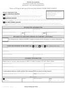 Form 419f - Request For Driving Record