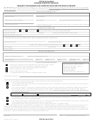 Form 851 - Request For Research Or Verification Of Motor Vehicle Record