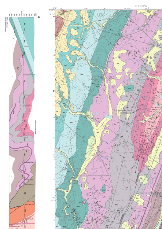 Geologic Map Of The Buckeystown Quadrangle, Frederick And Montgomery Counties, Maryland, And Loudoun County, Virginia Printable pdf
