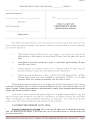 Family Law Case Requirements Order Iowa Court Forms