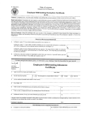 Form R-1300 - Louisiana Employee Withholding Exemption Certificate (l-4) - 2001