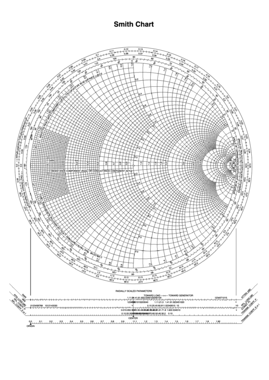 Smith Chart (black And White)