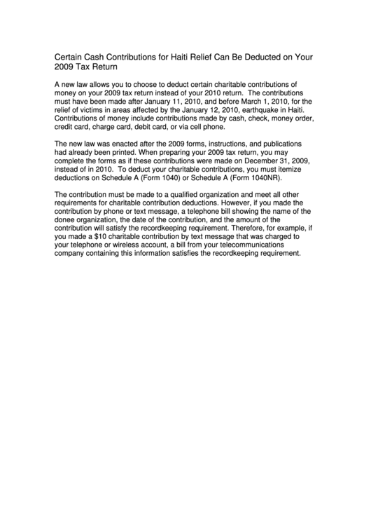 Fillable Form 1040 - U.s. Individual Income Tax Return - 2009 Printable pdf