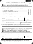 Form Ndw-M - Exemption From Withholding For A Qualifying Spouse Of A U.s. Armed Forces Servicemember Printable pdf