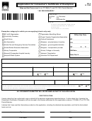 Fillable Florida Department Of Revenue Forms Application For Consumer'S