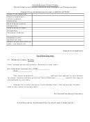 Visa Reference Form (china) - Embassy Of India, Paris