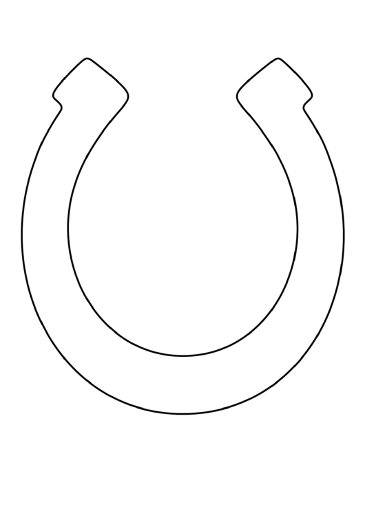 Horseshoe Pattern Printable pdf